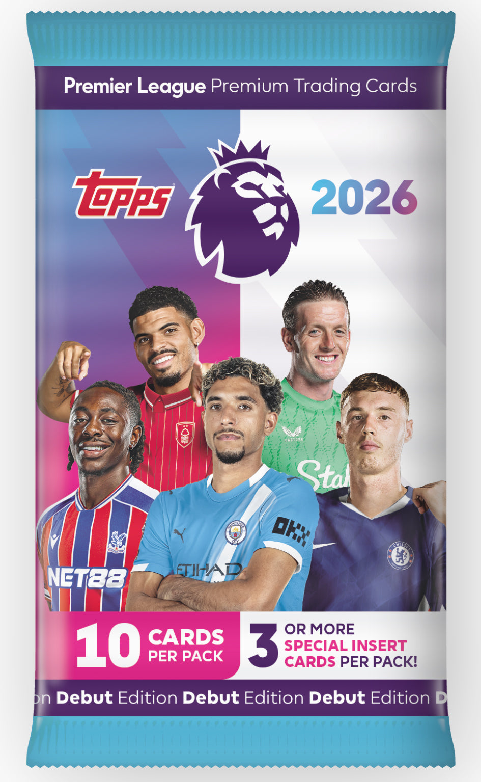 Topps Premier League Booster Pakke 2025/26