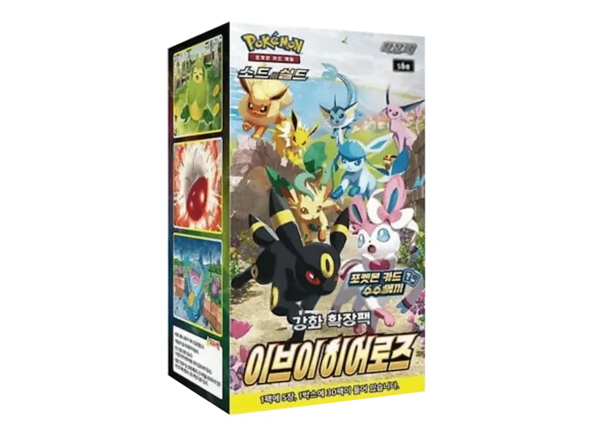 Pokémon Eevee Heroes Booster Box KR