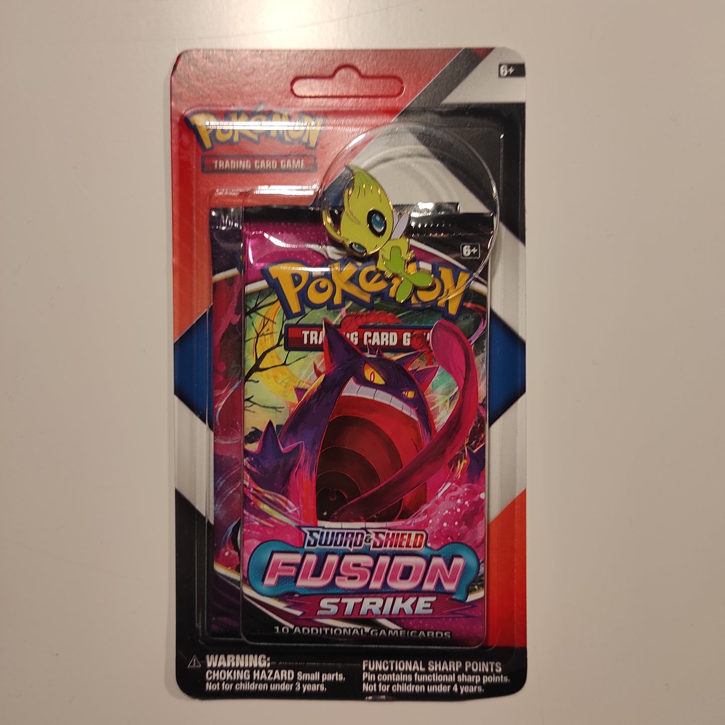 Pokémon Blister Pack - Celebi Collector's Pin - 2 Booster Pakker