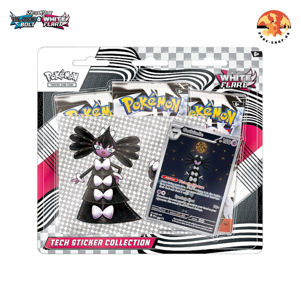 Pokémon Scarlet & Violet: White Flare - Tech Sticker Collection