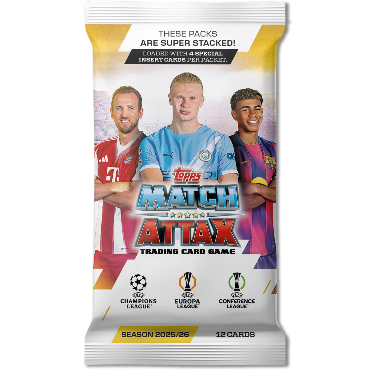 Topps Match Attax Champions League Booster Pakke 2025/26