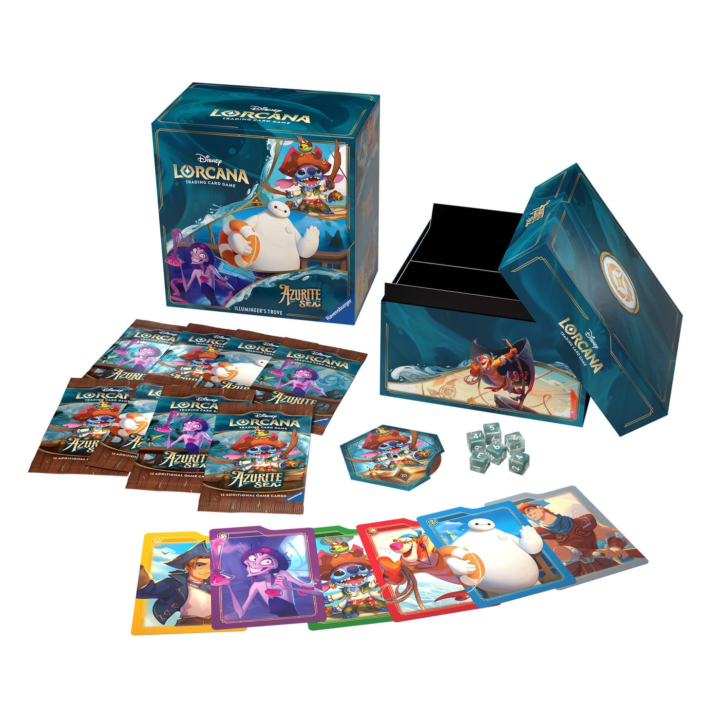 Disney Lorcana TCG Azurite Sea llumineer's Trove