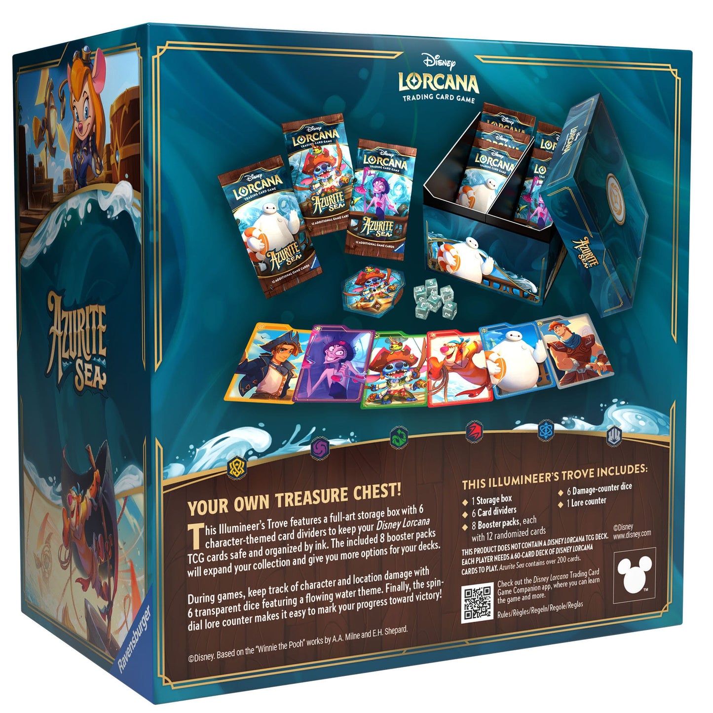 Disney Lorcana TCG Azurite Sea llumineer's Trove