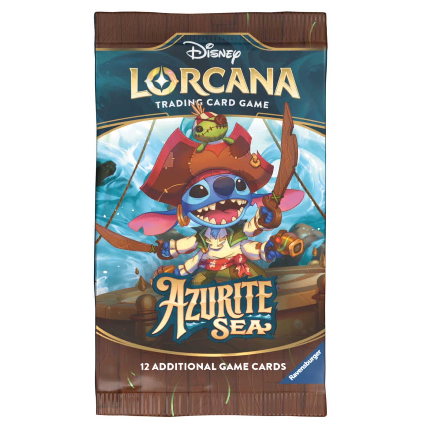 Disney Lorcana TCG Azurite Sea Booster Pakke