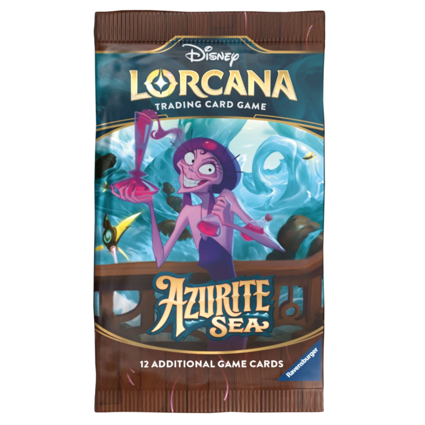 Disney Lorcana TCG Azurite Sea Booster Pakke