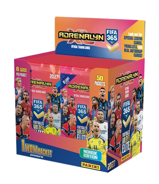 Panini Adrenalyn XL FIFA 365 2027 – Booster Display (50 pakker)