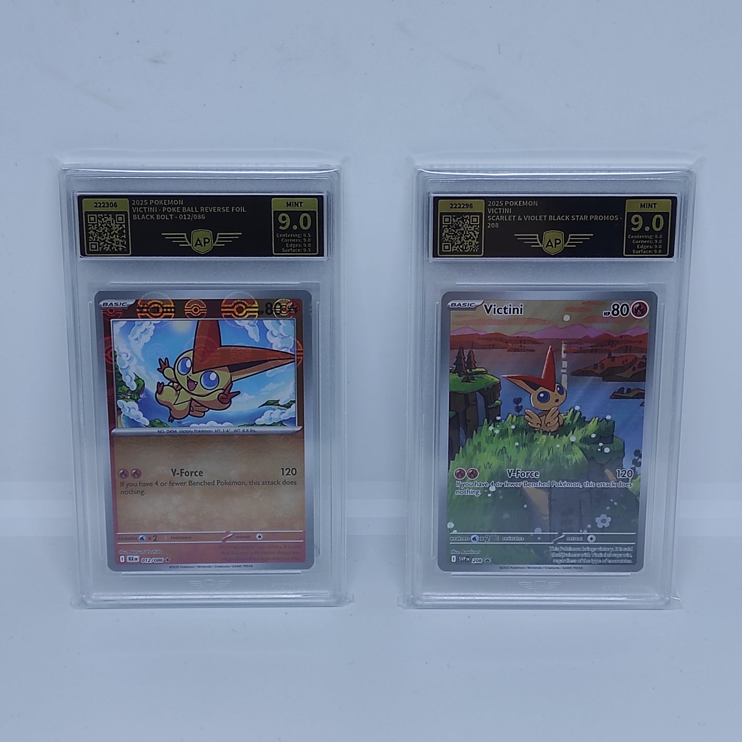 Victini Combo (SVP 208 & 012/086) - AP Grade 9.0