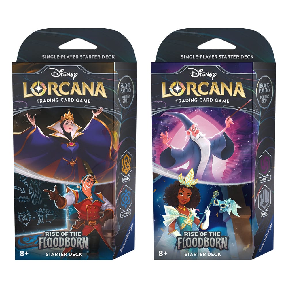 Disney Lorcana TCG Rise of the Floodborn Starter Decks