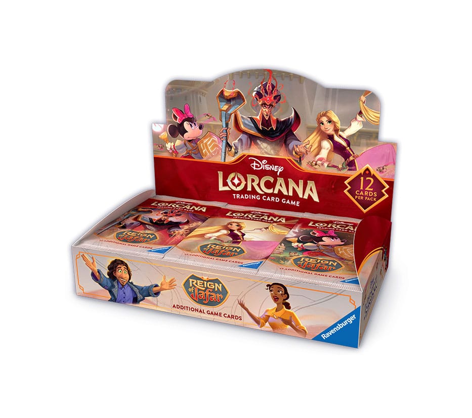 Disney Lorcana TCG Reign of Jafar Booster Display