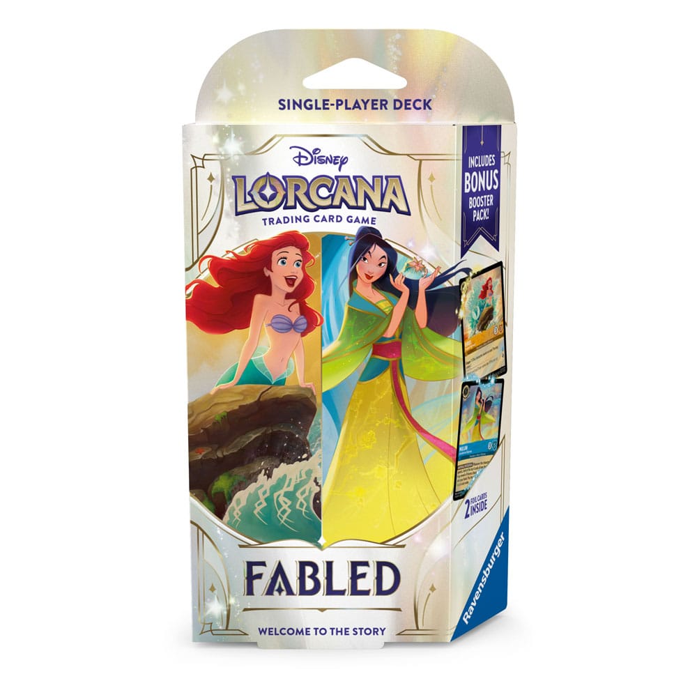 Disney Lorcana TCG Fabled Starter Deck