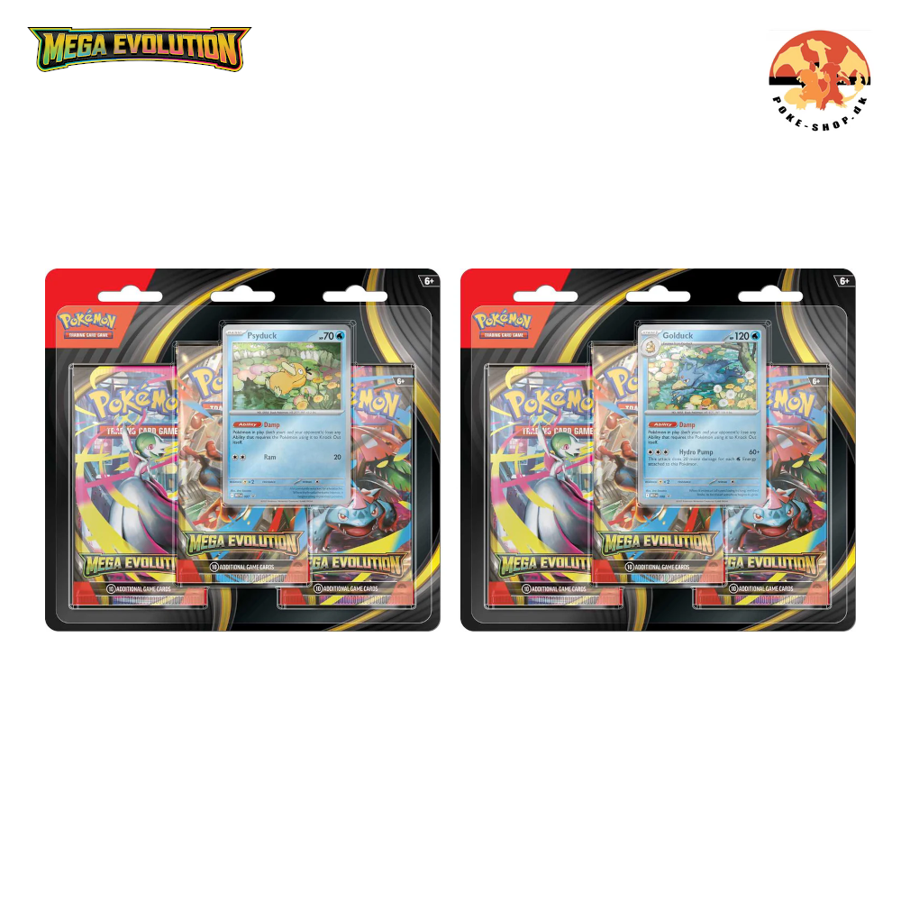 Pokémon Blister Pack – 3-pack Mega Evolution