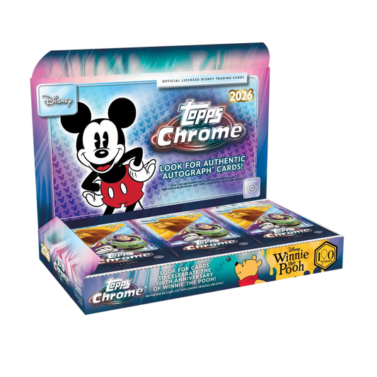 2026 Topps Chrome Disney - Hobby Box
