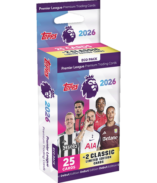 Topps Premier League Eco Pakke 2025/26
