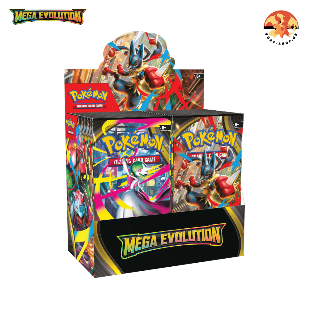 [Forudbestilling] - Pokémon Booster Box - Mega Evolution (36 stk.)