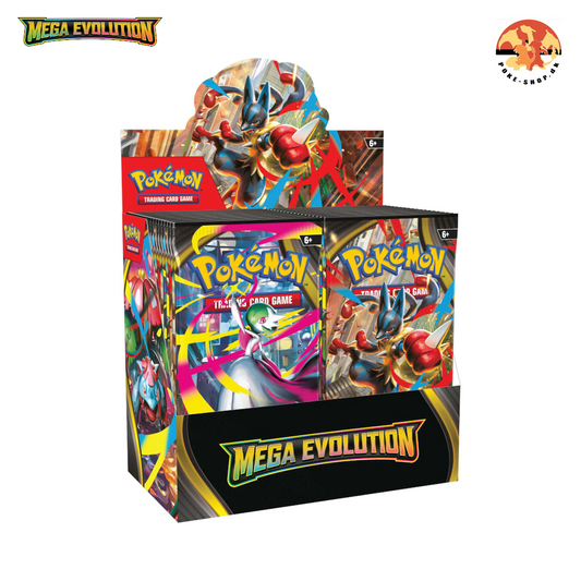 [Forudbestilling] - Pokémon Booster Box - Mega Evolution (36 stk.)