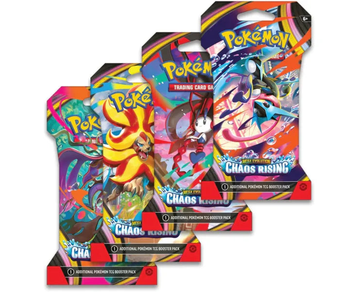 Pokémon TCG: Mega Evolution - Chaos Rising Sleeved Booster