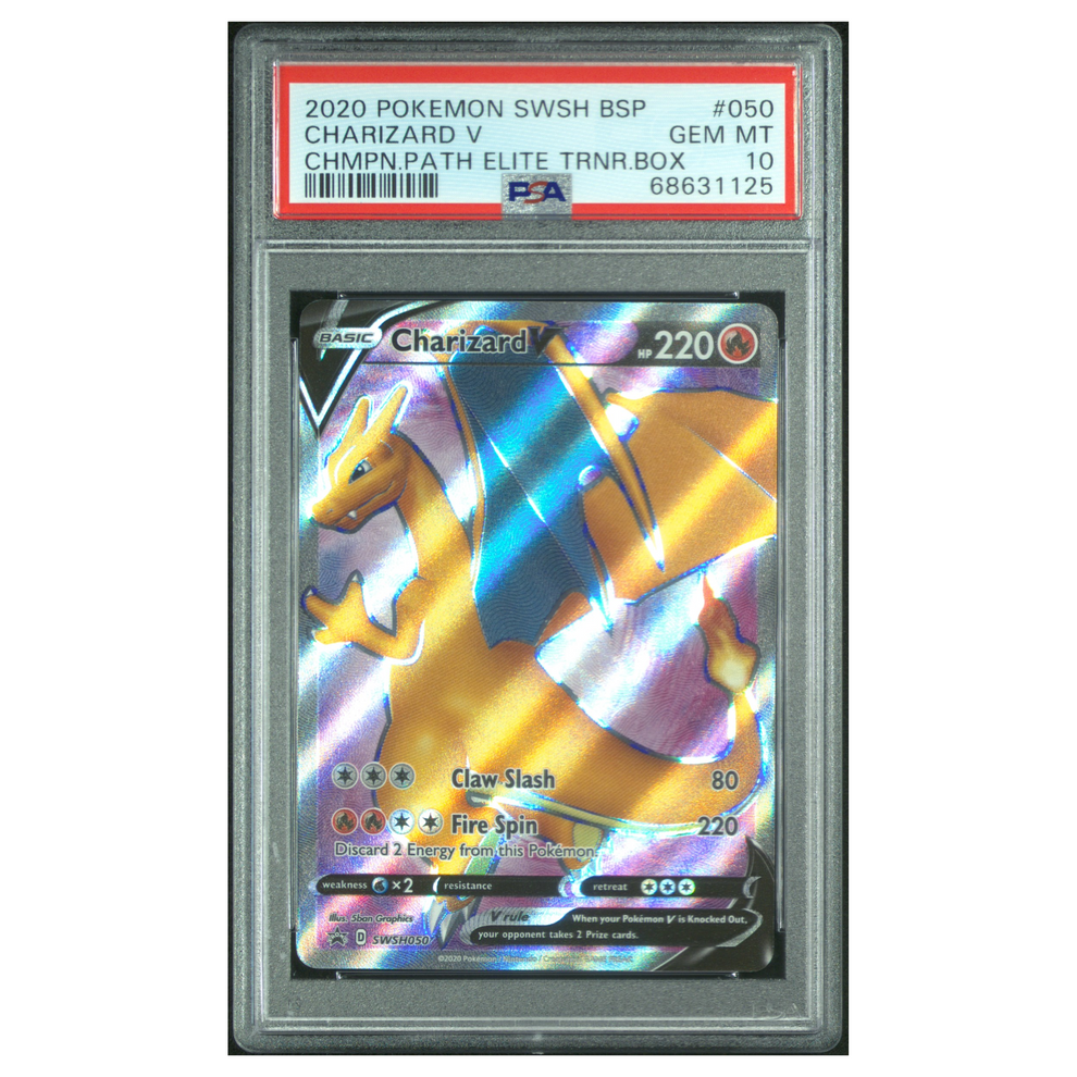 Charizard V SWSH050 PSA Grade 10 Pok Shop dk charizard-v-swsh050-psa-grade-10-pok-shop-dk