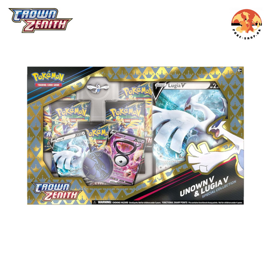 Crown Zenith Unown V and Lugia V Special Collection Exclusive