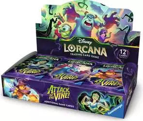 Disney Lorcana TCG Attack of the Vine Booster Display EN