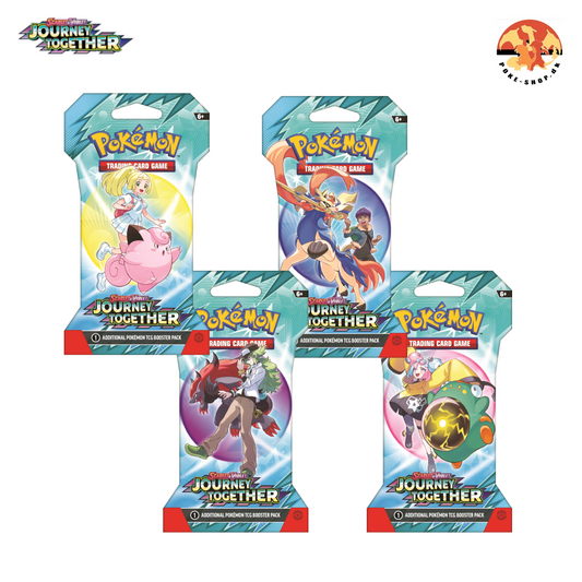 Pokémon Booster Pakke (Sleeved) - Scarlet & Violet: Journey Together