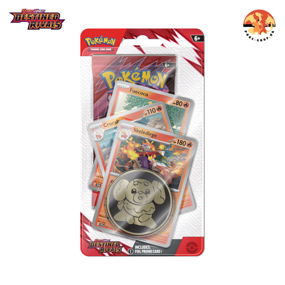 Pokémon  Premium Checklane Blister Pakke - Scarlet & Violet: Destined Rivals - [Forudbestilling]