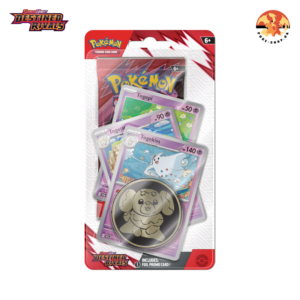 Pokémon  Premium Checklane Blister Pakke - Scarlet & Violet: Destined Rivals - [Forudbestilling]