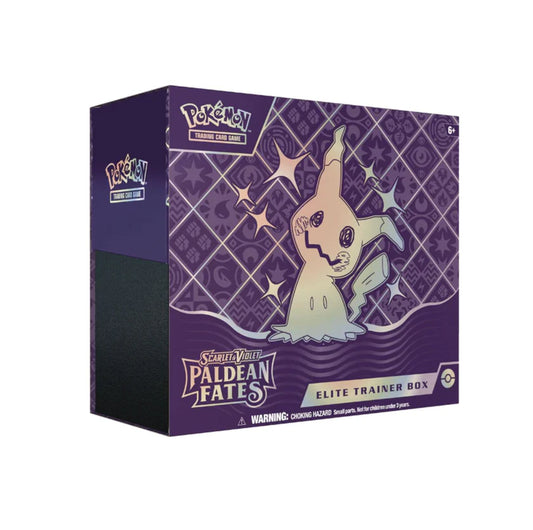 Pokémon Scarlet & Violet: Paldean Fates Elite Trainer Box