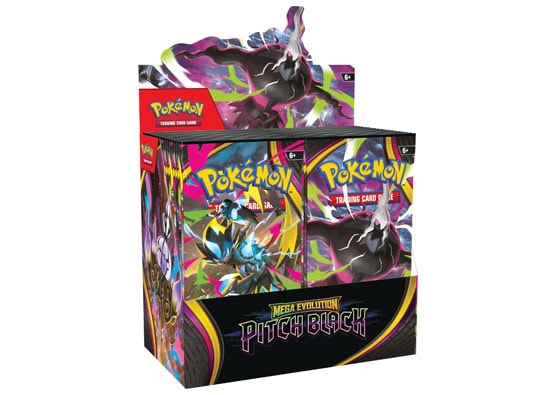 Pokémon TCG: Mega Evolution—Pitch Black (ME05) - Booster Box (36 pakker)