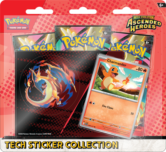 Ascended Heroes - Tech Sticker - Charmander