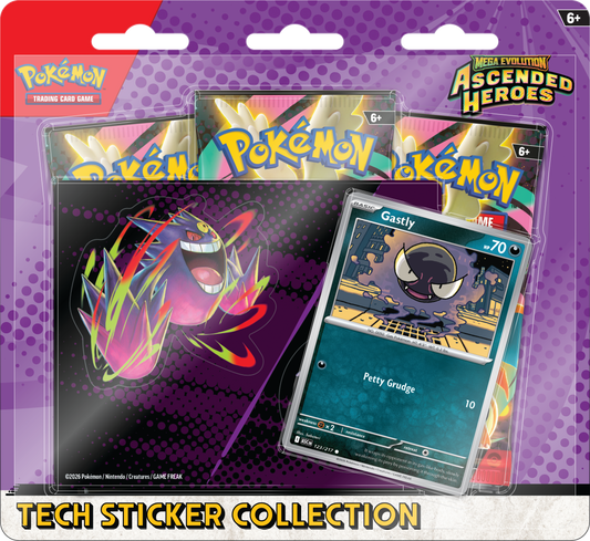 Ascended Heroes - Tech Sticker - Gastly