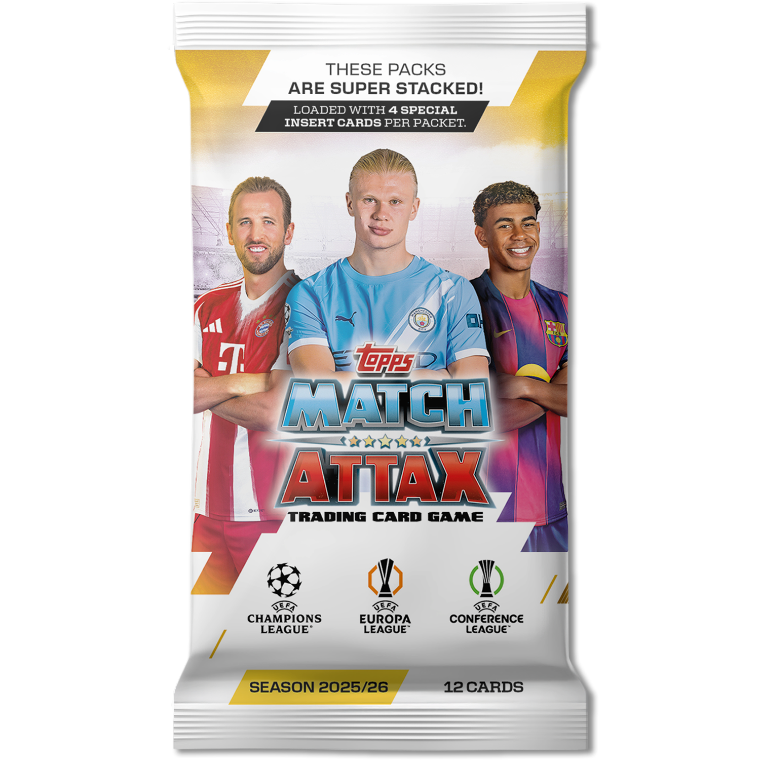 Topps Match Attax Champions League Booster Pakke 2025/26