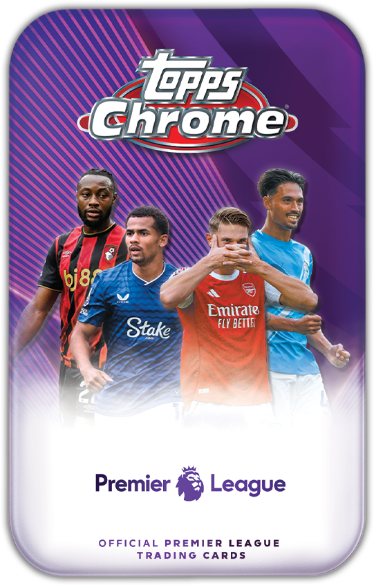 2026 Topps Chrome Premier League Tin