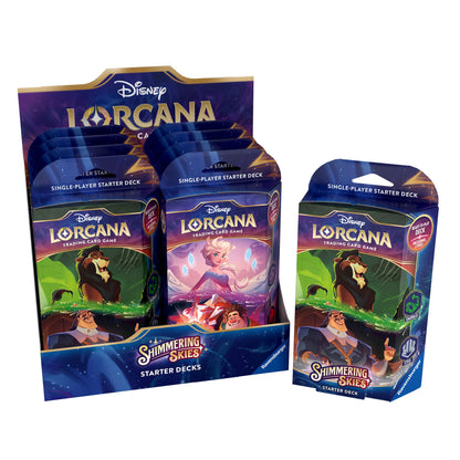 Disney Lorcana TCG Shimmering Skies Starter Decks (Display)
