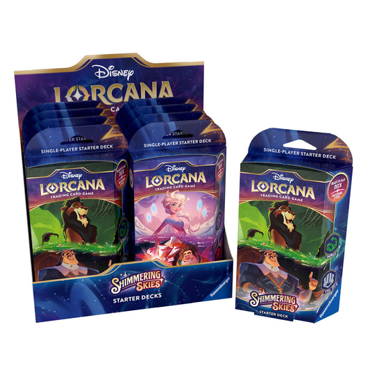 Disney Lorcana TCG Shimmering Skies Starter Decks (Display)