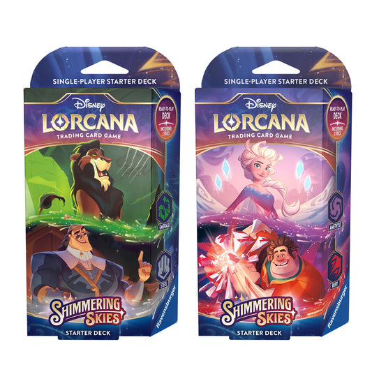 Disney Lorcana TCG Shimmering Skies Starter Deck