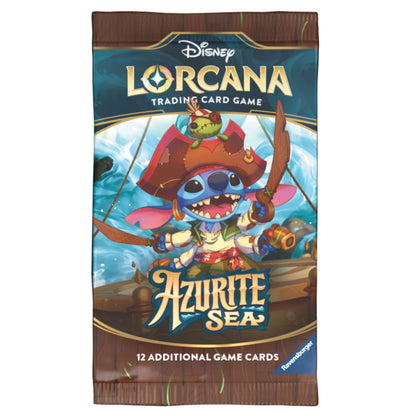 Disney Lorcana TCG Azurite Sea Booster Pakke