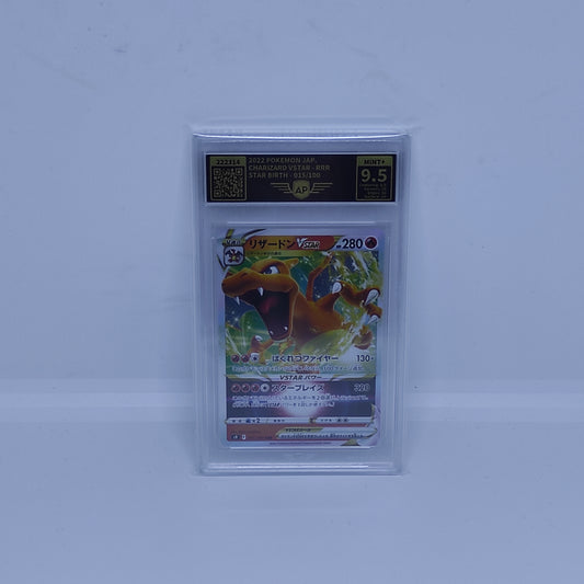 Charizard VStar(Japansk - 015/100) - AP Grade 9.5
