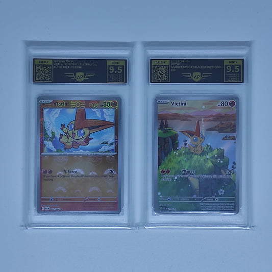 Victini Combo (SVP 208 & 012/086) - AP Grade 9.5
