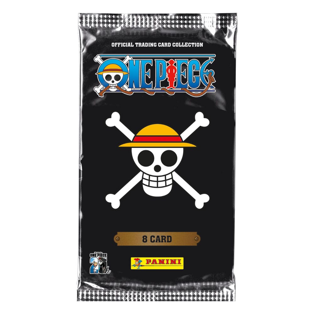 One Piece Trading Cards 25th Anniversary Flow Packs Display