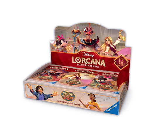 Disney Lorcana TCG Reign of Jafar Booster Display