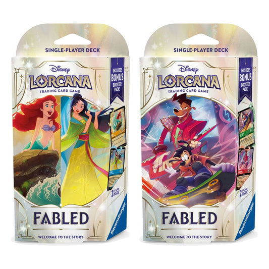 Disney Lorcana TCG Fabled Starter Deck